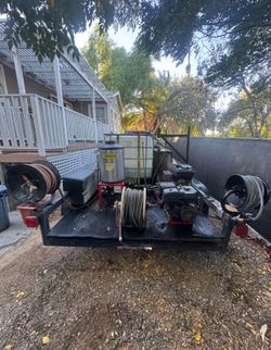 Pressure Washing Trailer