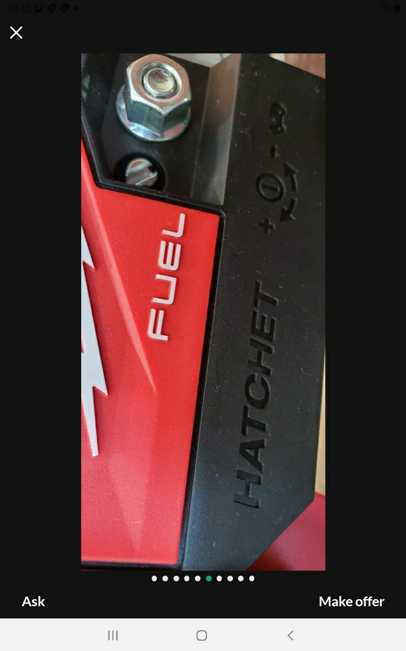 MILWAUKEE M12 HATCHET FUEL BRUSSHLES TOOL ONLY SOLO LA HERRAMIENTA