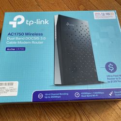 TP-Link AC1750 Wireless Cable Modem Router 