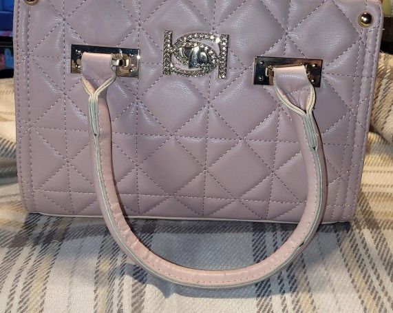 New Light Pink Bebe Purse With Purse