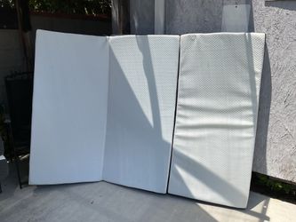 Fordable matress full size, used two times