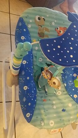 Disney Bright Starts FINDING NEMO bouncer rocker