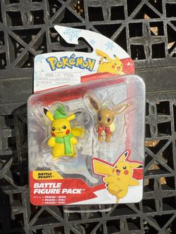 Pokémon Battle Figure Pack Pikachu & Eevee