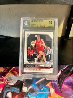 Caitlin Clark Panini rookie instant /11687 BGS 10