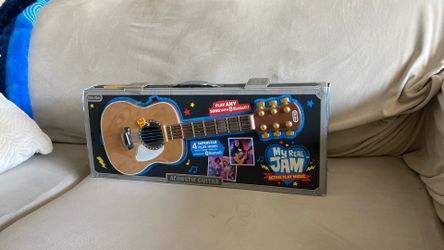 Little Tikes My Real Jam Acoustic Guitar with Strap Musical Instrument Toddler (Used)