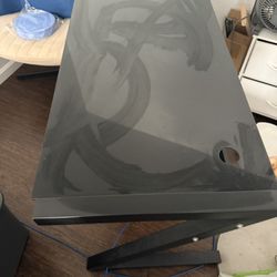 Glass Desk 