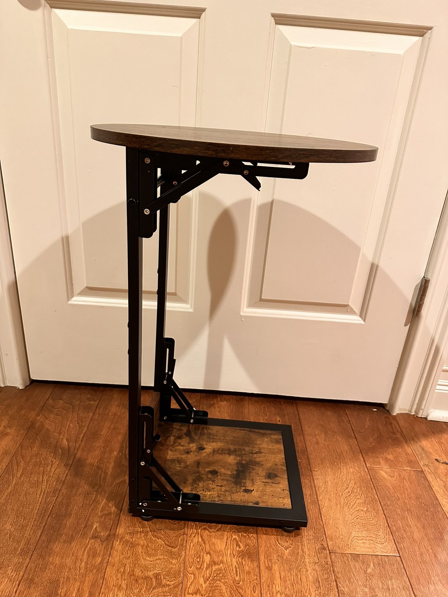 C Shape Foldable End Table 
