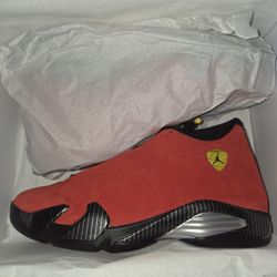 Size 10 Air Jordan 14 Retro Ferarri 