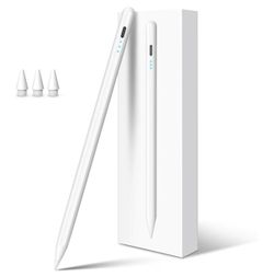 *NEW* iPad Pencil for 2018-2026, Palm Rejection Stylus Pen for iPad Apple Pencil USB-C 3X Fast Charge, Tilt Sensitivity, for iPad 6-11, Pro 11"/12.9"/
