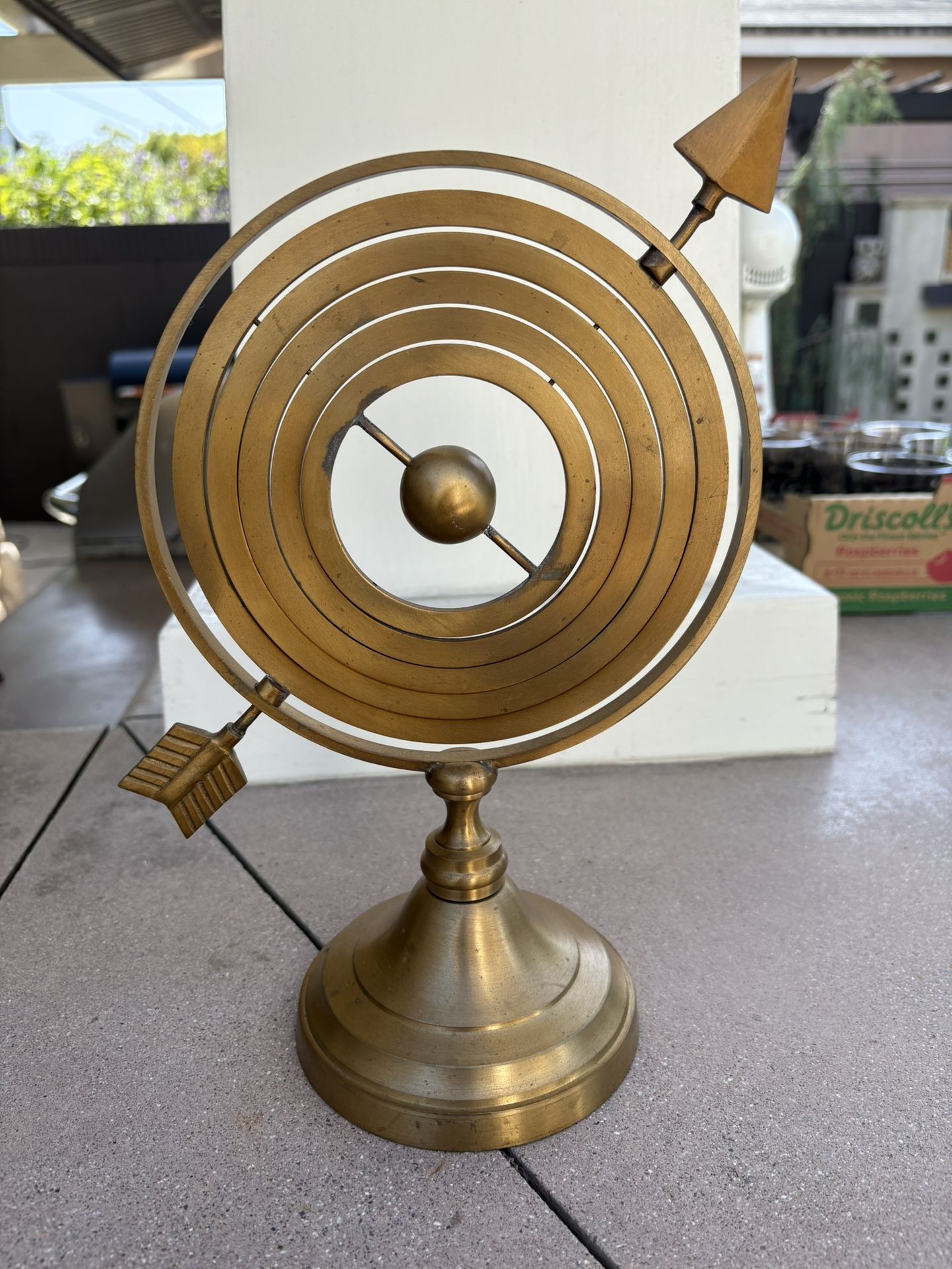 Vintage Brass Celestial Globe Armillary Nautical Sphere