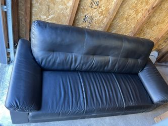 Leather couch