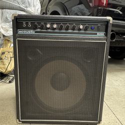 Acoustic B200 200W Bass Combo Amp – Great Starter Amp