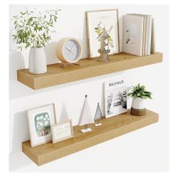 2 Sets Of Floating Shelves