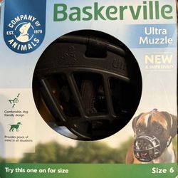 Heavy Duty Baskerville Dog Muzzle 