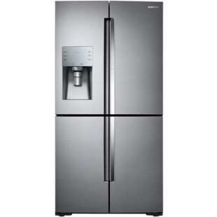Samsung RF28K9380SR/AA 28 cu. ft. 4-Door Flex Food Showcase Refrigerator - Stainless Steel