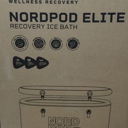 NordPod Elite Portable Ice Bath Tub – Cold Plunge Recovery Tub for Athletes