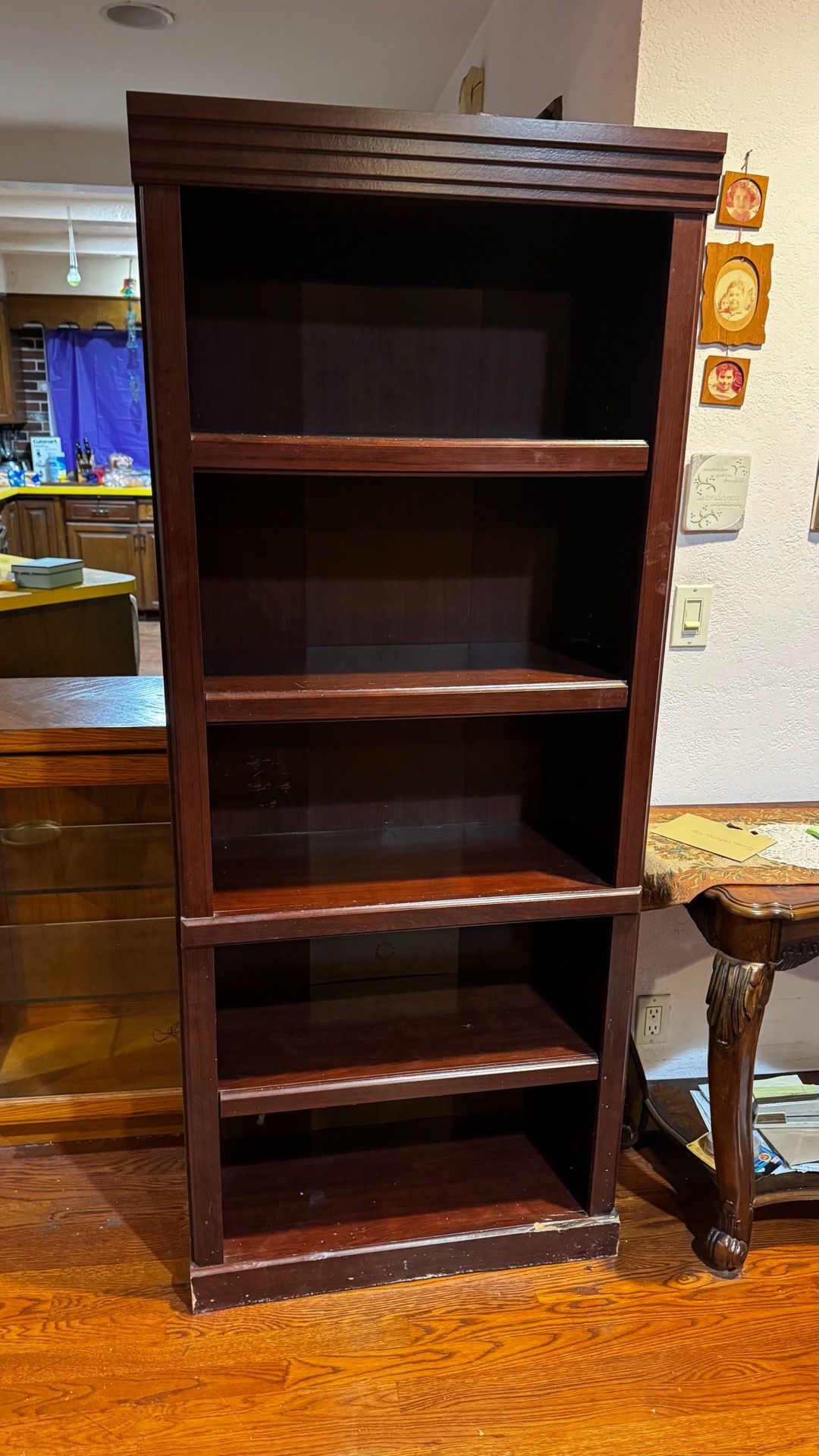Elegant, Walnut - Book Shelf