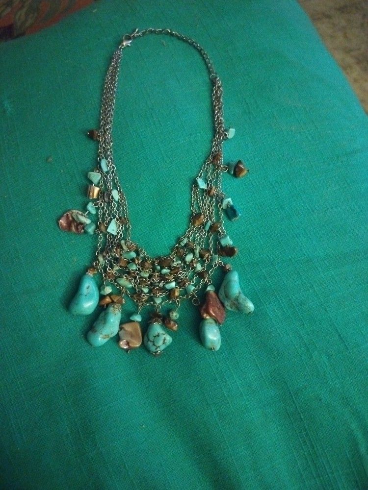 Beautiful Handmade Turquoise Necklace