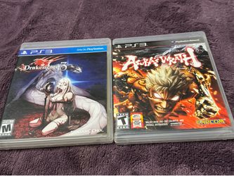 PS3 Games Rare Drakenguard 3 and Asuras Wrath