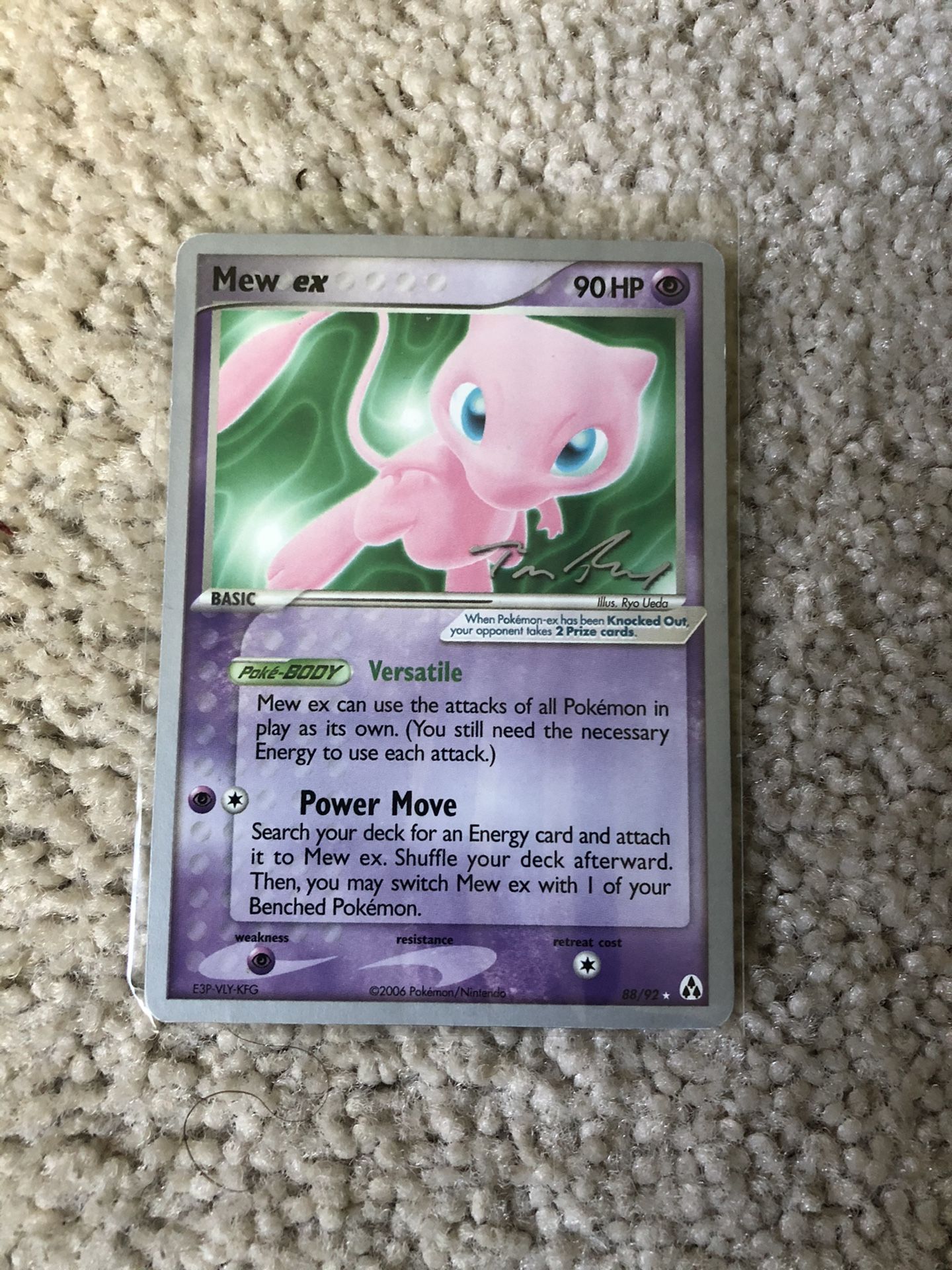 Mew World Championships 88/92 - Mint