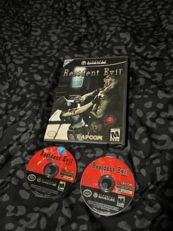 GameCube video game resident evil no manual $40 firm