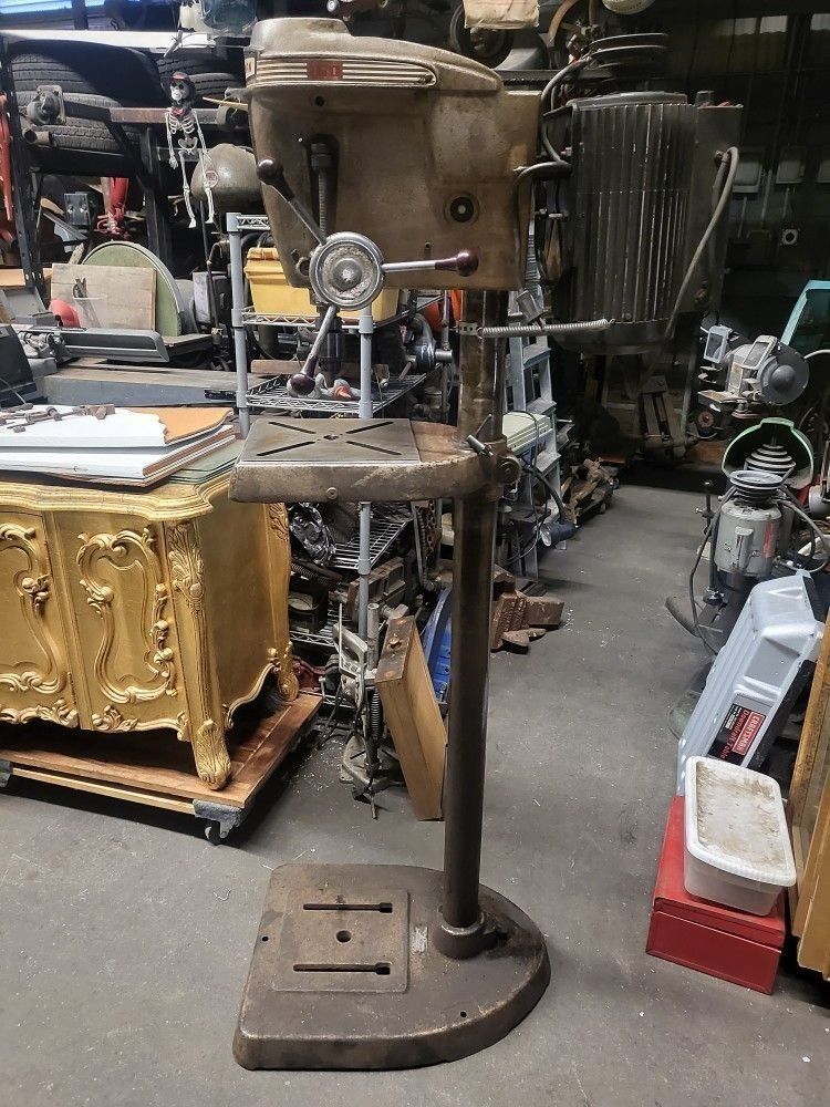 Craftsman Drill Press Floor Model Variable Speed And Forward And Reverse