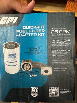 Fuel filter adapter kit