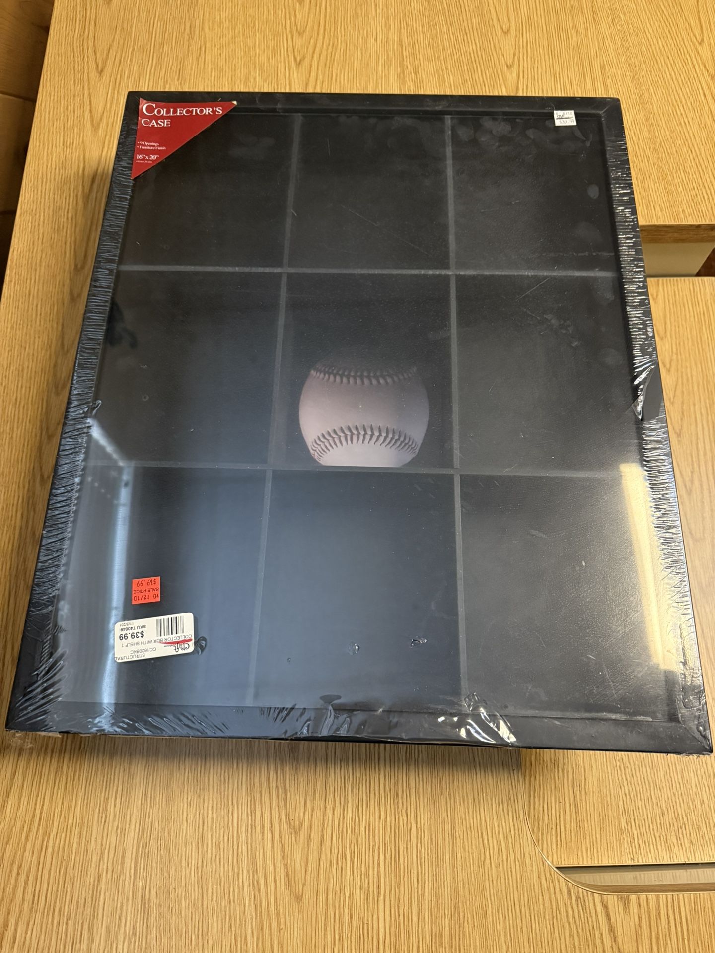 Collectors Case - Black With Glass Cover