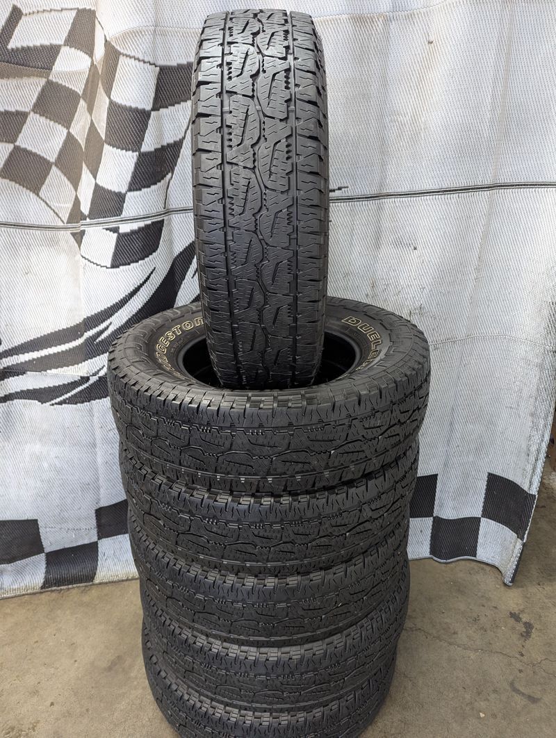 LT 245/75r17 (Set of 4 or 6) Bridgestone Dueler A/T Revo 3 Load "E" Tires