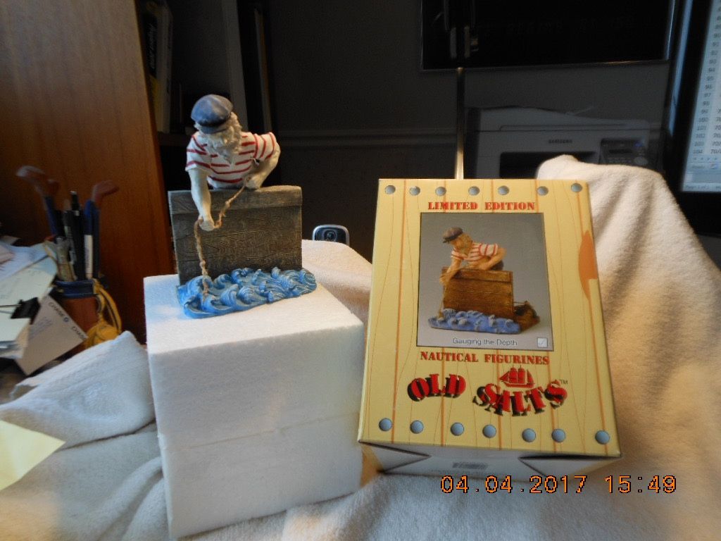 “Gauging the Depth” – LIMITED EDITION Old Salts Collection – 2000 series - Retired