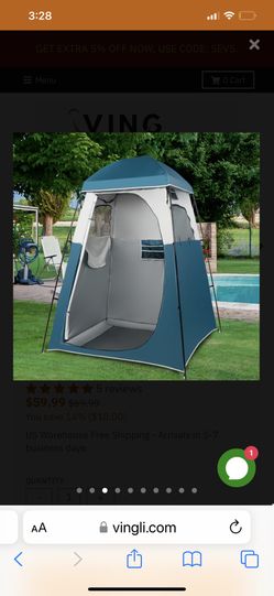 Shower Tent 