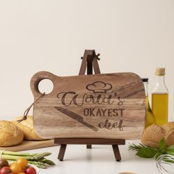 Engraved Acacia Cutting Board
