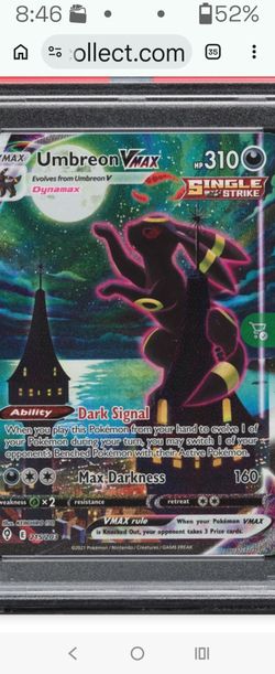 Pokémon  Evolving Skies Umbreon VMAX 215/203 Holo English