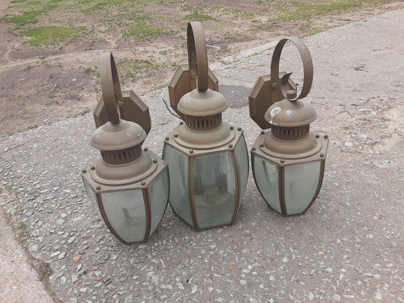 Three Very Cool Light Fixtures 35 Bucks For The Three