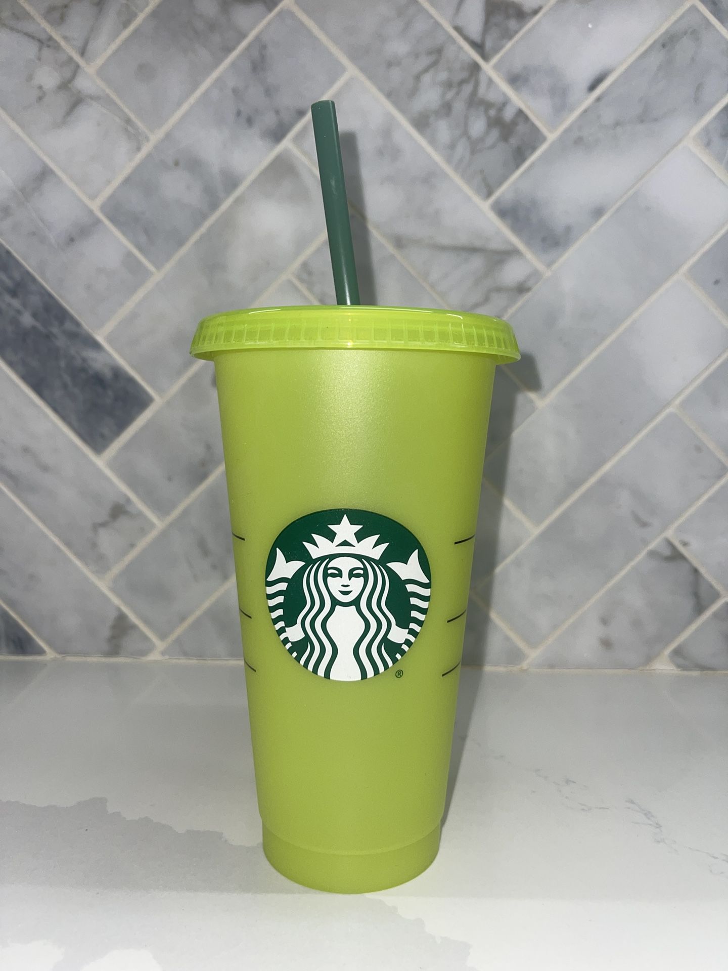 NEW Yellow Starbucks Color Changing Venti Cup | Summer Edition