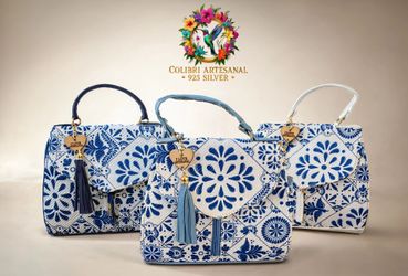 Bolso Artesanal de piel  3 in 1.