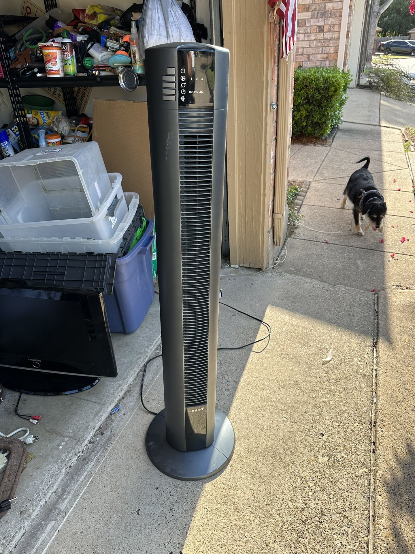 Lasko T48312 48 Inch Portable 3 Speed Oscillating Tower Fan w