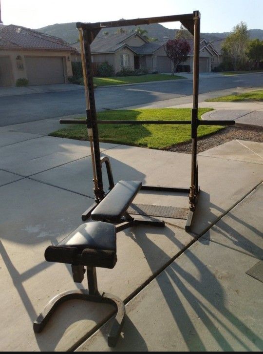 Smith Machine And Bench