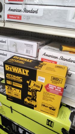 DEWALT 20V MAX BRUSHLESS 1/2" /PULG/ PO COMPACT IMPACT WRENCH WITH HOG RING ANVIL KIT