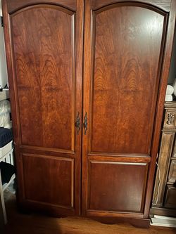 Wooden vintage Closet