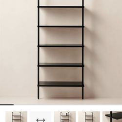 Metal Ladder Wall Mount Bookshelf