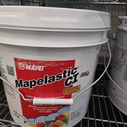Floor Membrane. Mapelastic 3.5 Gal