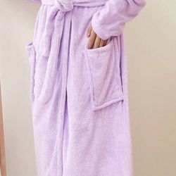 Purple Cozy Luxury Robe