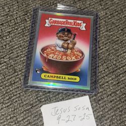 2025 Bowman Chrome Garbage Pail Kids Kristian Cambell SSP RC