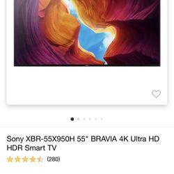 55 Inch NEW Sony Bravia TV