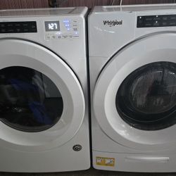 Whirpol Washer And Electric Dryer 