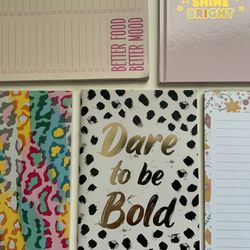 Notebooks, Grocery Lists (5 pieces)