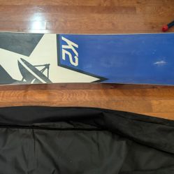 K2 Snowboard Board, binding, shoes and case