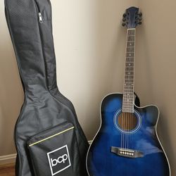 New Electric Blue guitar