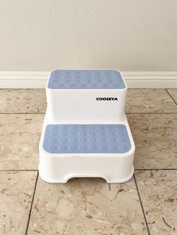 COOSEYA 2 Step Stools for Kids, Toddlers